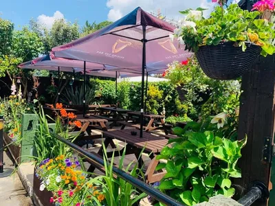 beer garden