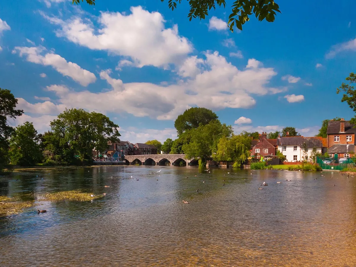 Aerial view of Fordingbridge