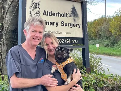 Jeremy & Fiona French at Alderholt Surgery