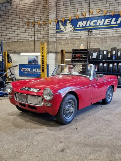 MG Open Top Sports Car