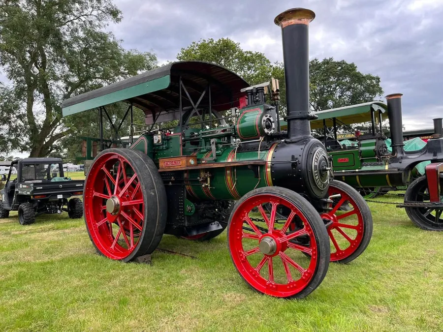 Traction Engine at Fordingbridge Steam and Vintage Festival