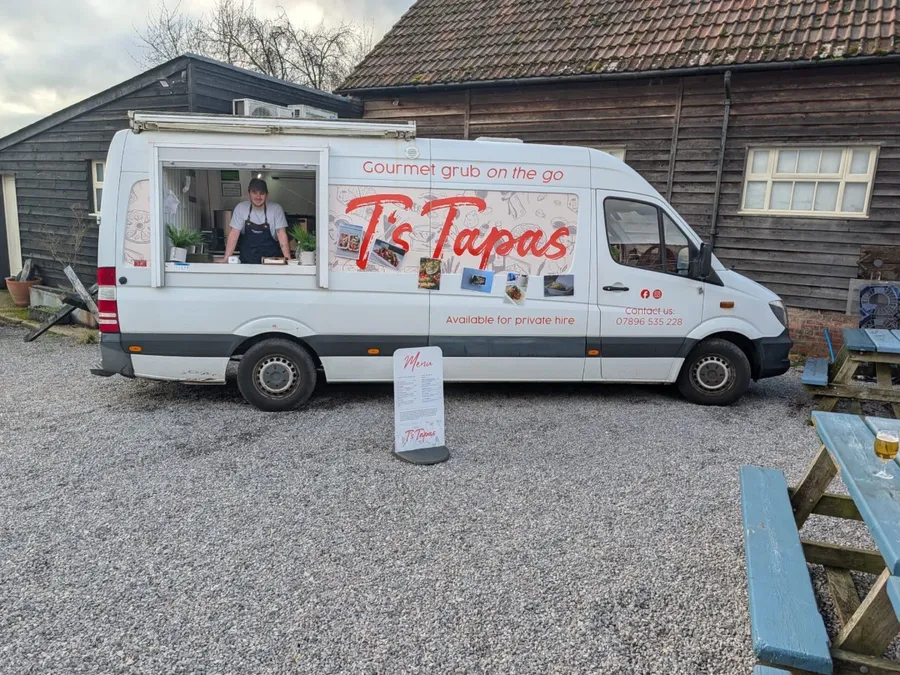 T’s Tapas food van serving Spanish small plates