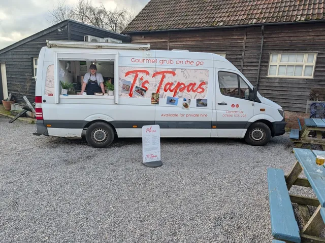 T’s Tapas food van serving Spanish small plates