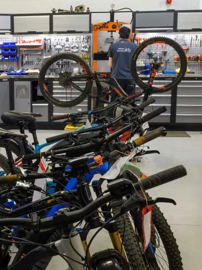 ebike repair workshop